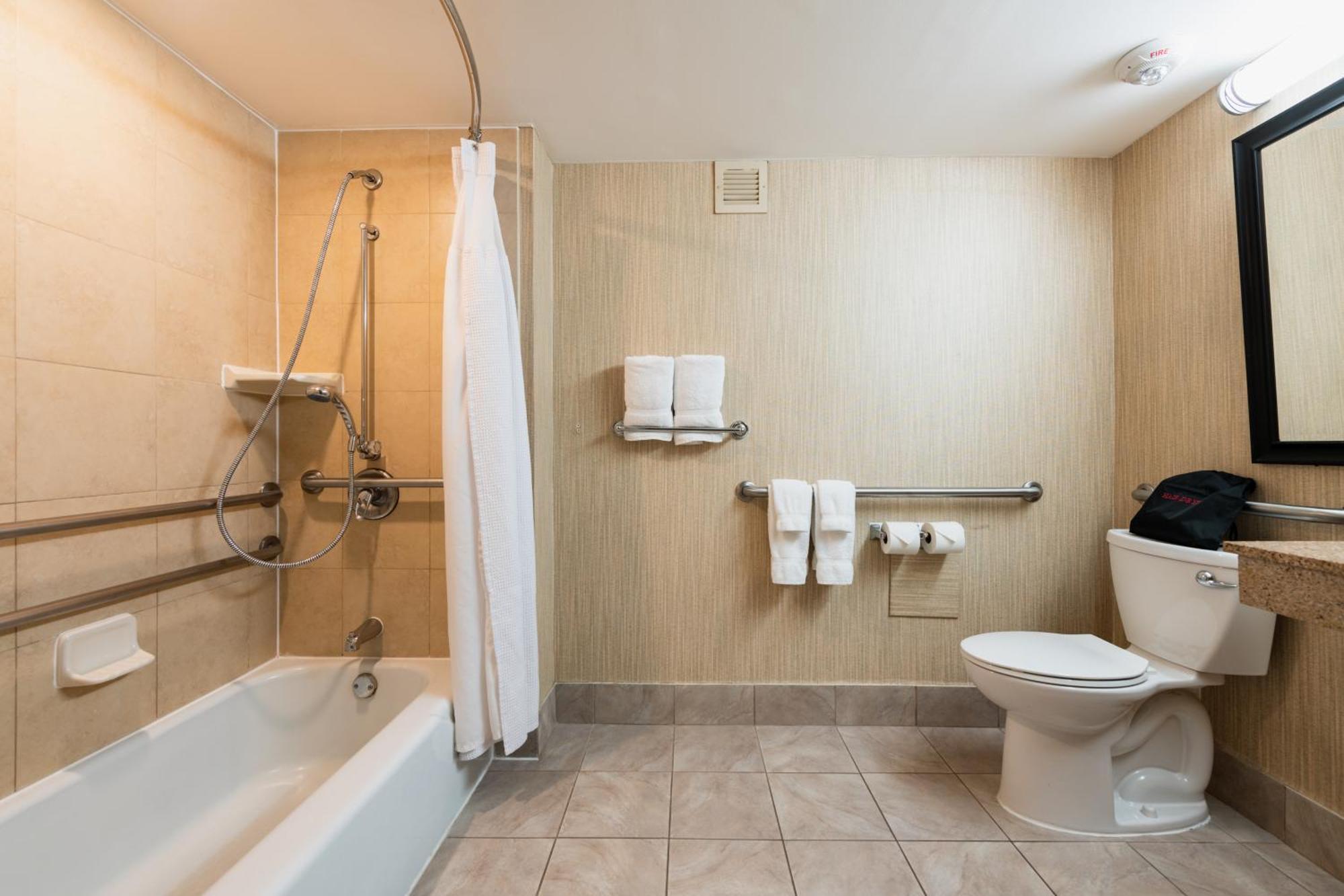 Double Room Bath Tub Disability Access